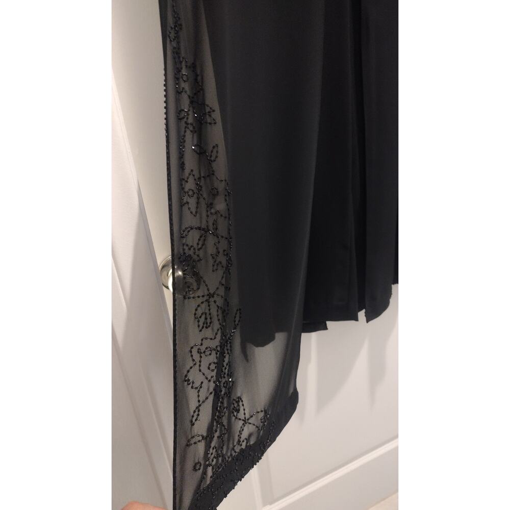NEW Jones New York Evening Holiday Dressy Pants With Sheer Overlay Size 10 HTF!